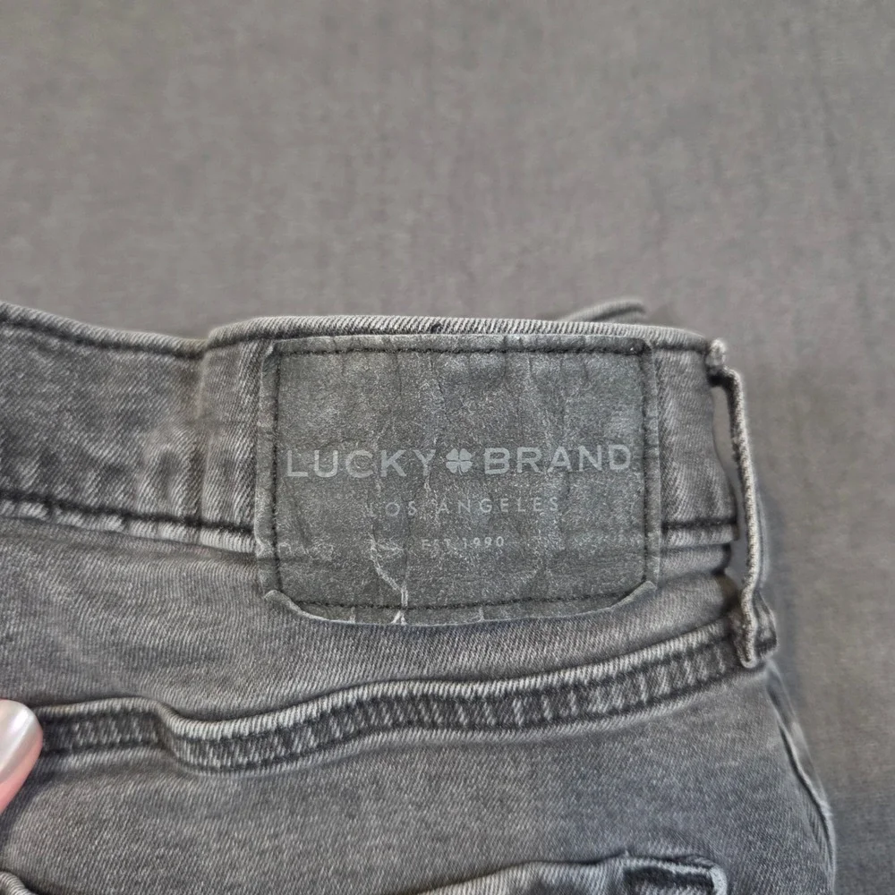 Lucky Brand 121 Slim Straight Jeans Mens 34x30 Grey Denim Pants